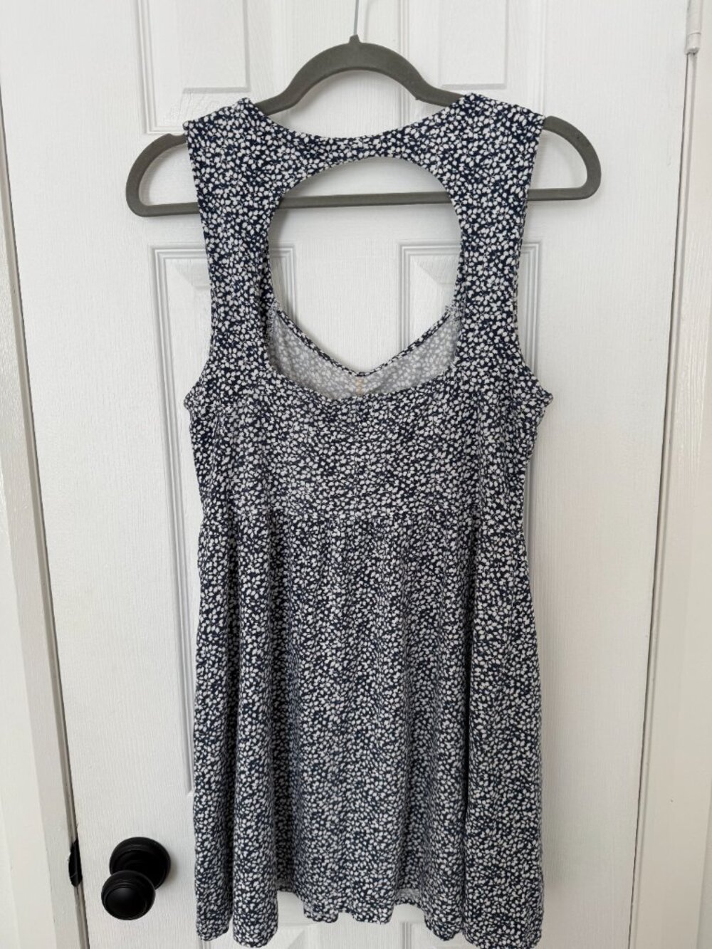 Lightweight Patterned Mini Dress - Picture 3 of 4